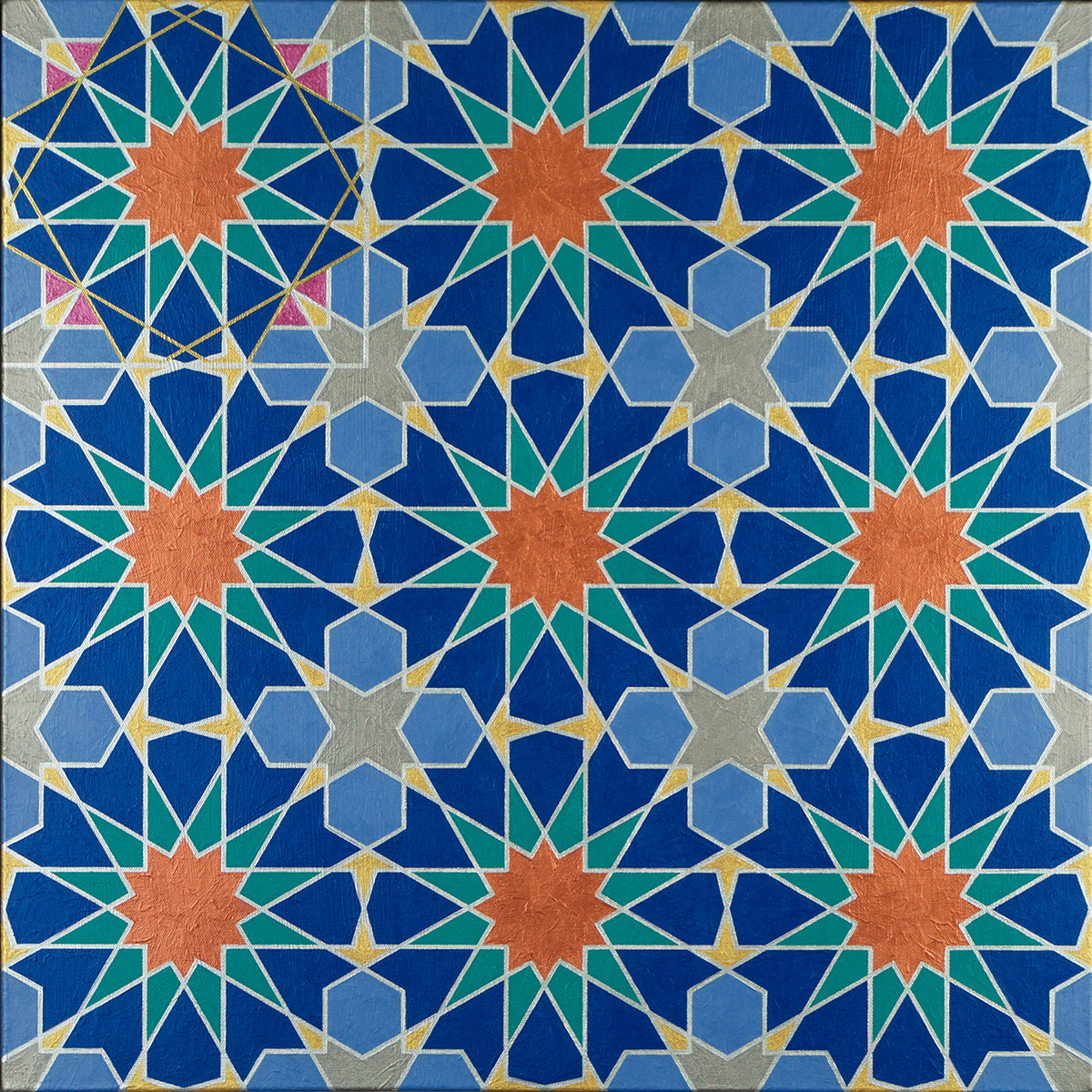 Арабеска Марокко орнамент